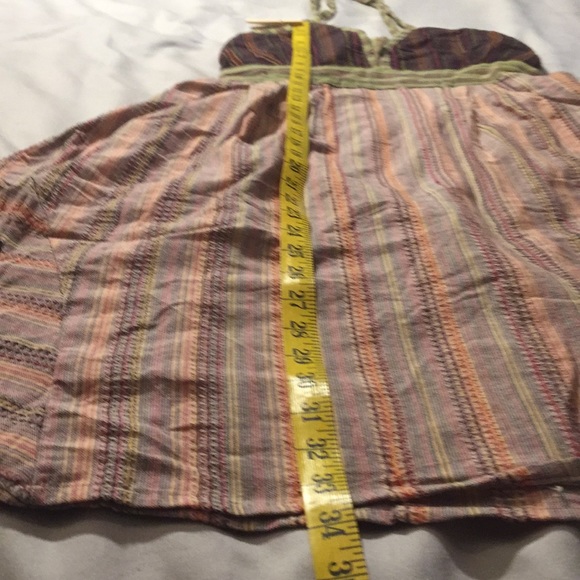 Boho hippie halter dress Rising International - Picture 4 of 8